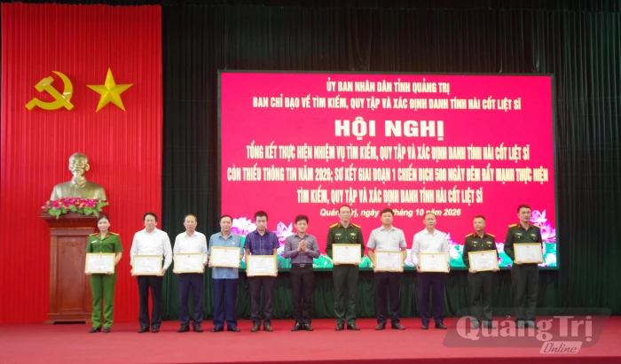 Đẩy mạnh tìm kiếm, quy tập và xác định danh tính hài cốt liệt sĩ