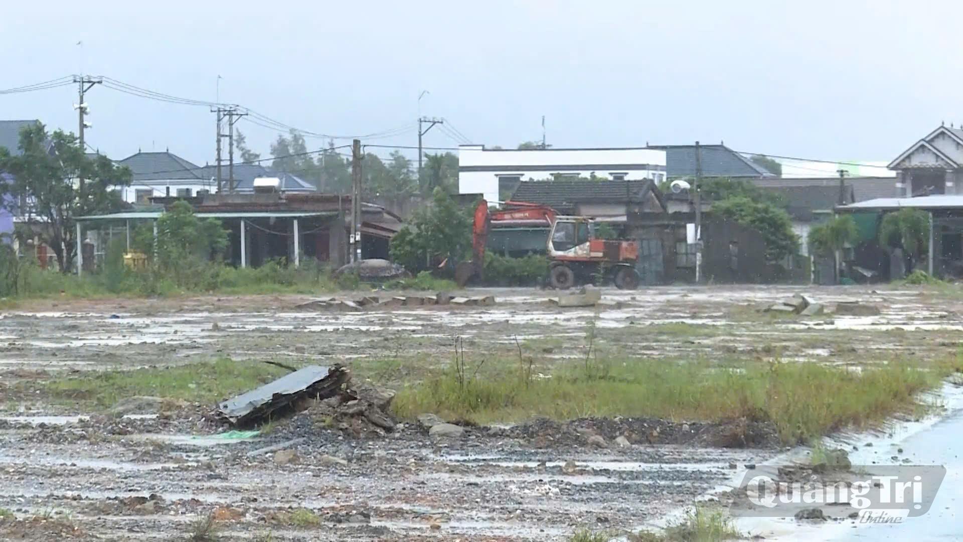 5.	Khu tái định cư thi công dở dang-Ảnh: Phan Khiêm