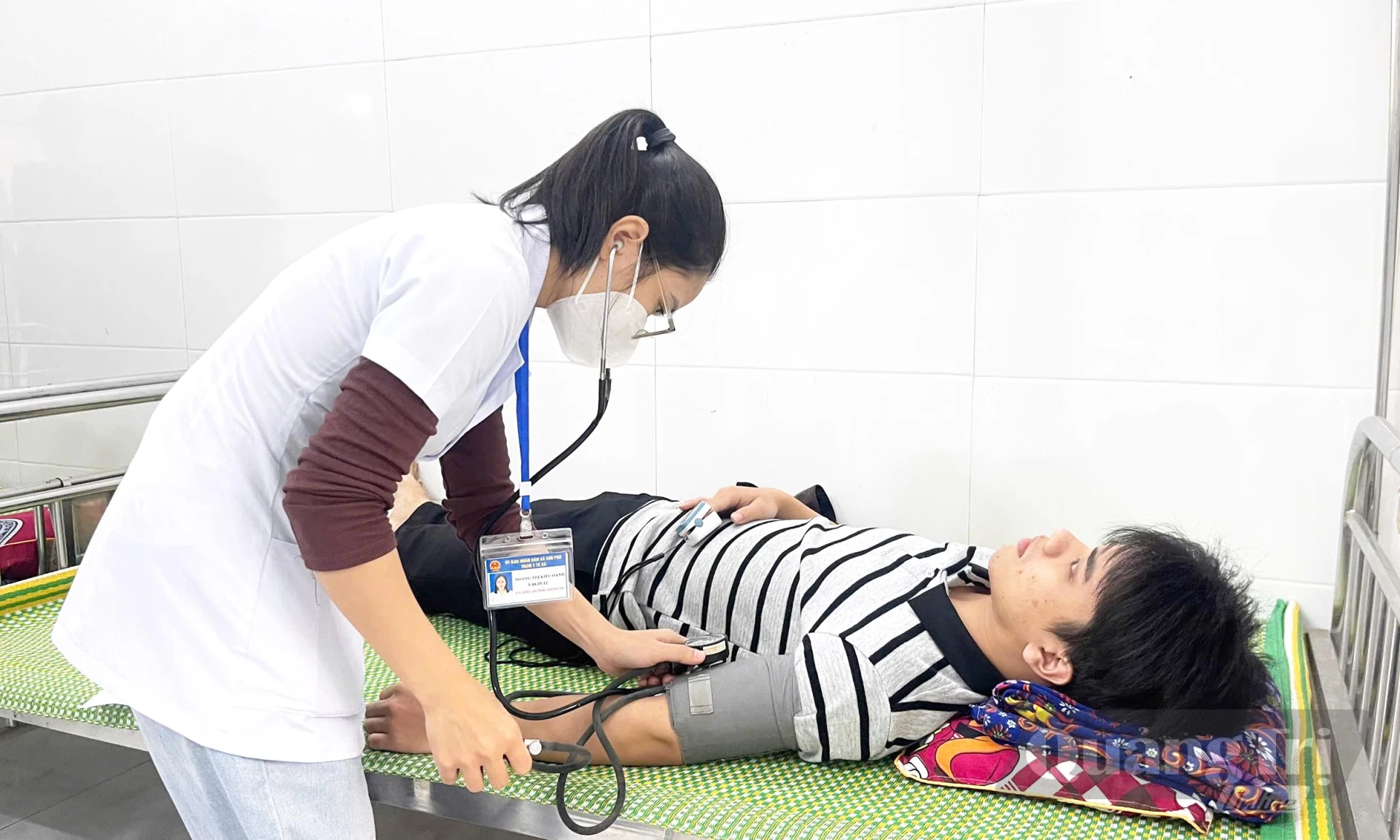 Công tác khám sơ tuyển diễn ra nghiêm túc, đúng quy định - Ảnh: X.P