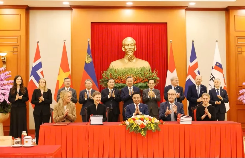 Chính thức ký kết Hiệp định Thương mại Tự do Việt Nam-EFTA