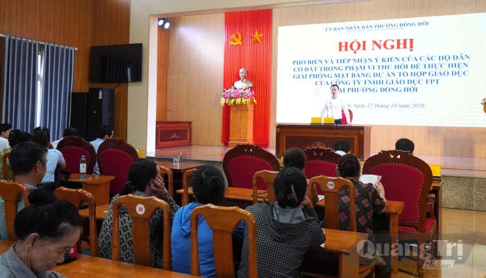 Người dân đồng thuận chủ trương thu hồi đất thực hiện dự án Tổ hợp Giáo dục FPT