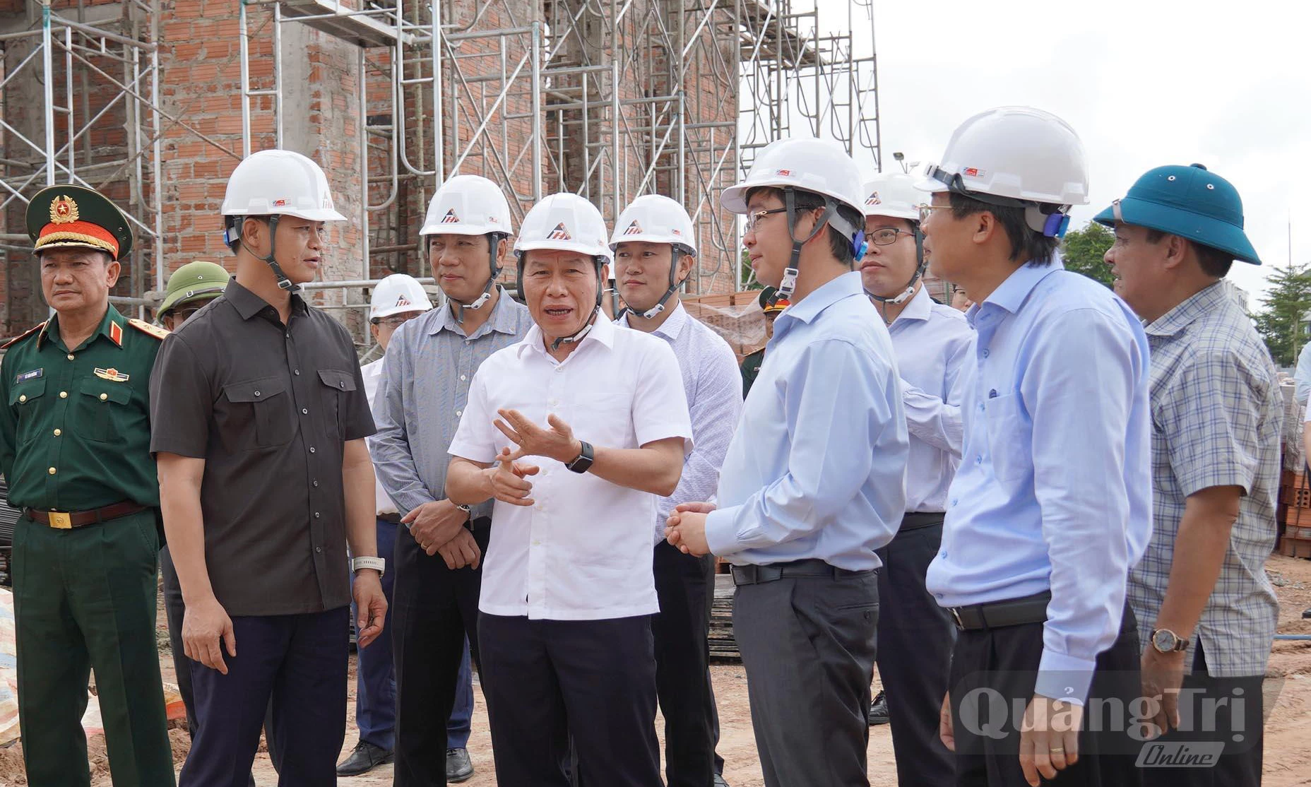 Đồng chí Lê Tiến Châu, Phó Thủ tướng Chính phủ kiểm tra các dự án tại Quảng Trị