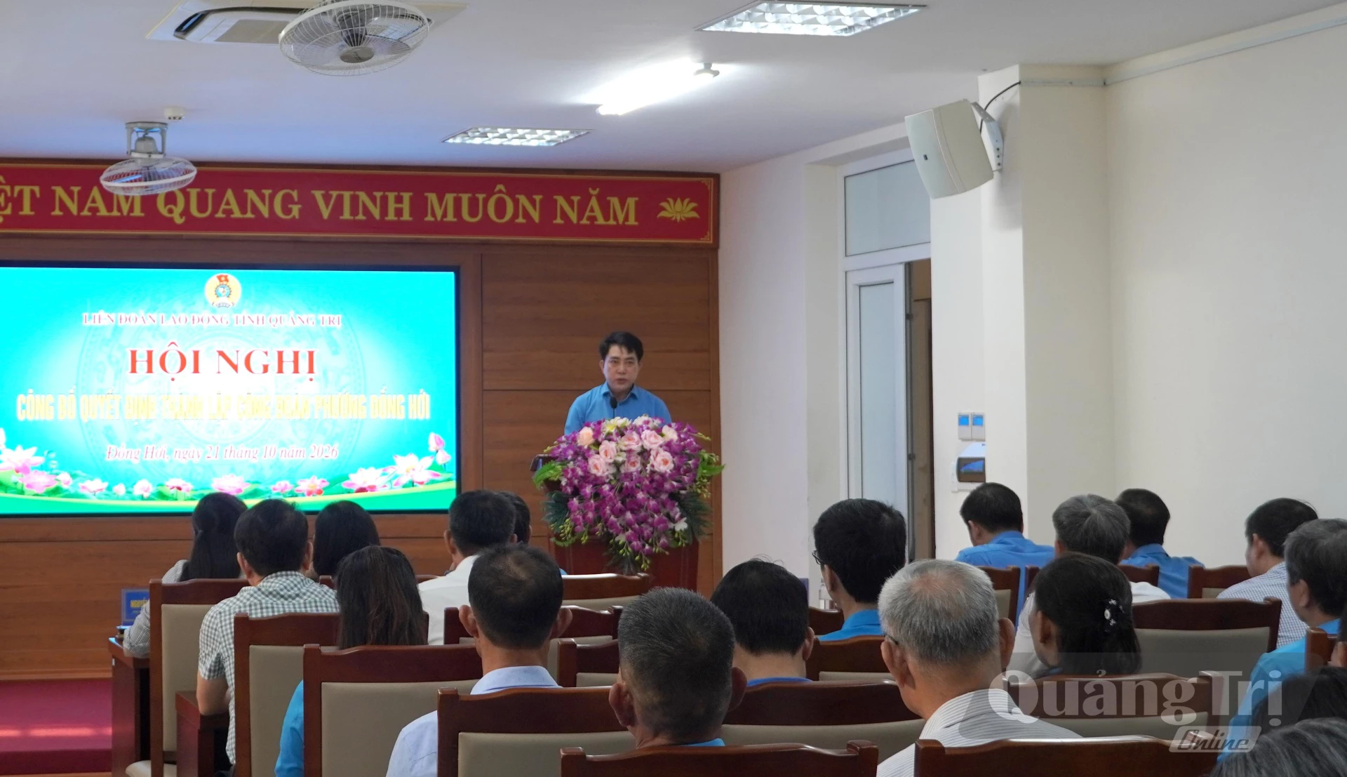 đồng chí Phan Thanh Lân Chủ tịch Công đoàn phường 