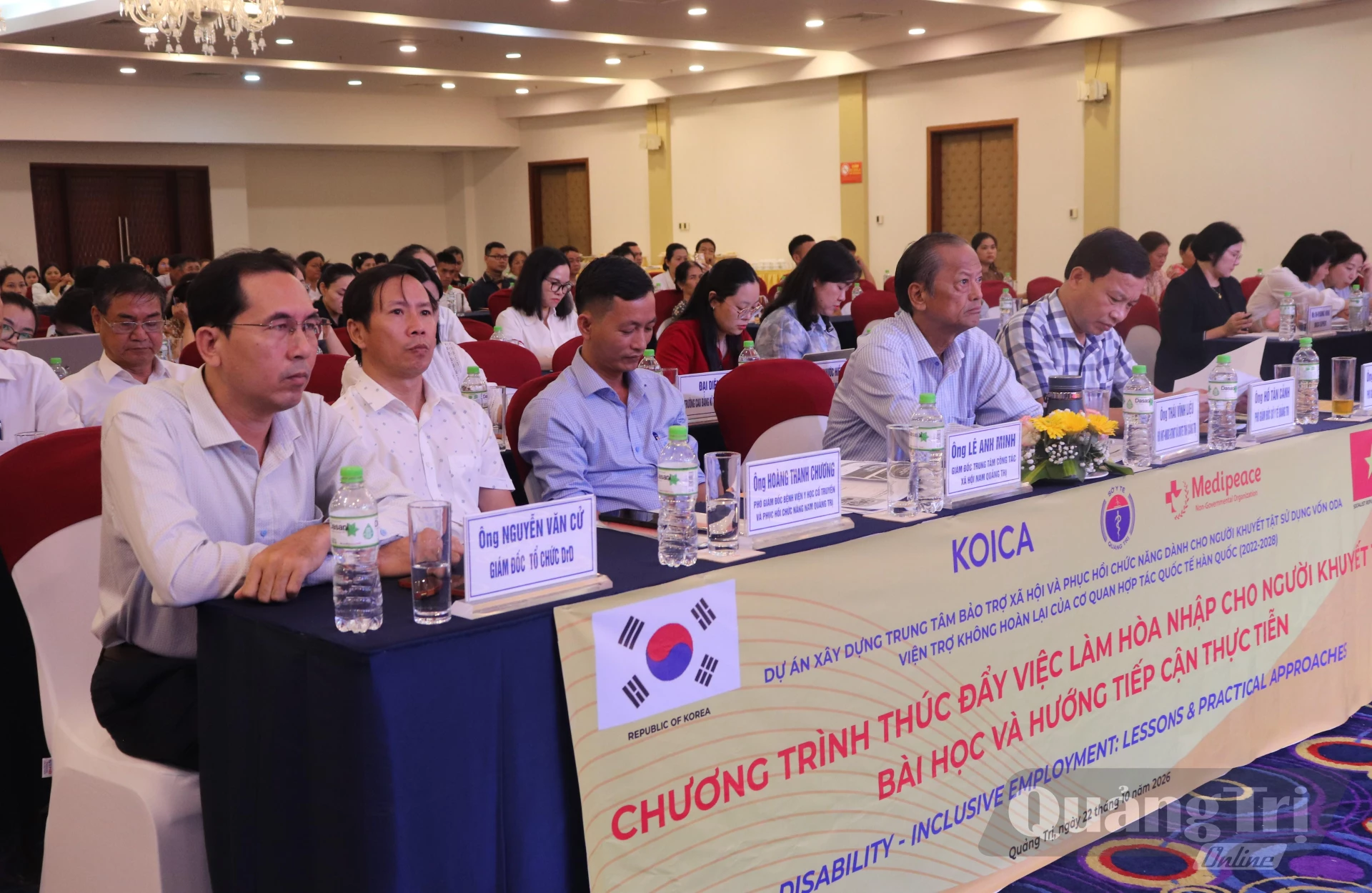 Đại biểu tham gia tại chương trình - Ảnh: T.P