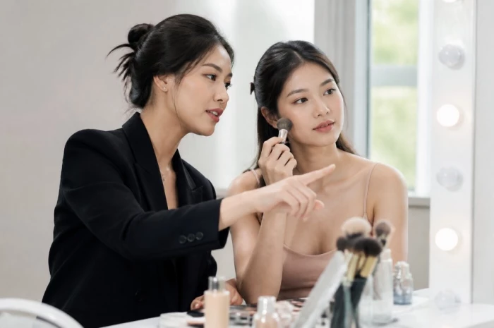 Học makeup cá nhân một kèm một: vì sao luyện trên chính gương mặt mình lại nhớ lâu