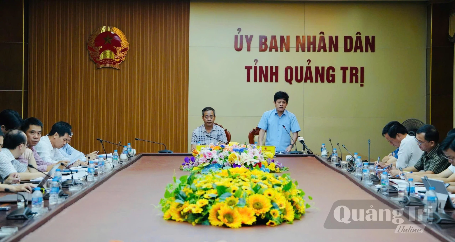 Quang cảnh buổi làm việc - Ảnh: Mỹ Nhị 