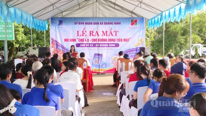 Quảng Ninh: Ra mắt mô hình 'Chợ 4.0-Chợ không dùng tiền mặt'