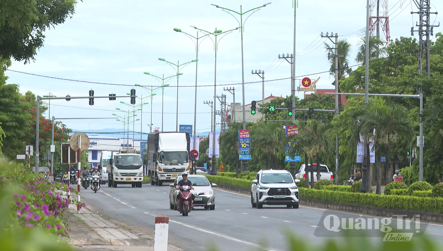 Hạ tầng giao thông mở lối cho kết nối và phát triển đô thị Hoàn Lão - Ảnh: B.C