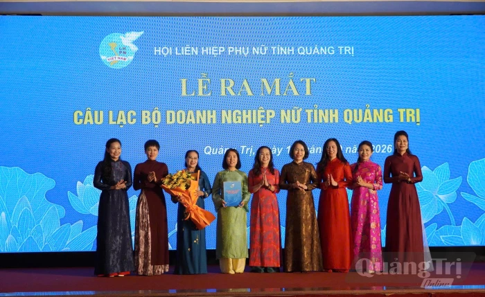 Ra mắt Câu lạc bộ Doanh nghiệp nữ tỉnh Quảng Trị