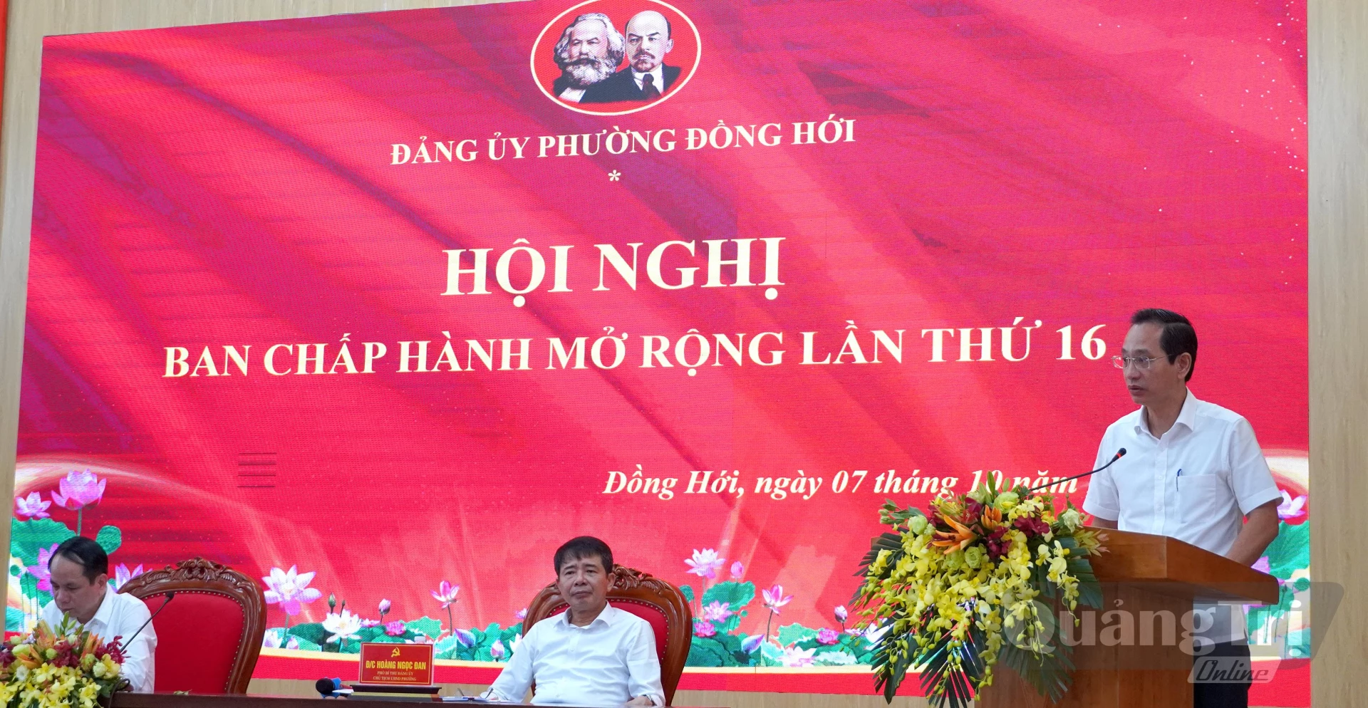 Đại biểu tham luận tại hội nghị - Ảnh: H.Tr