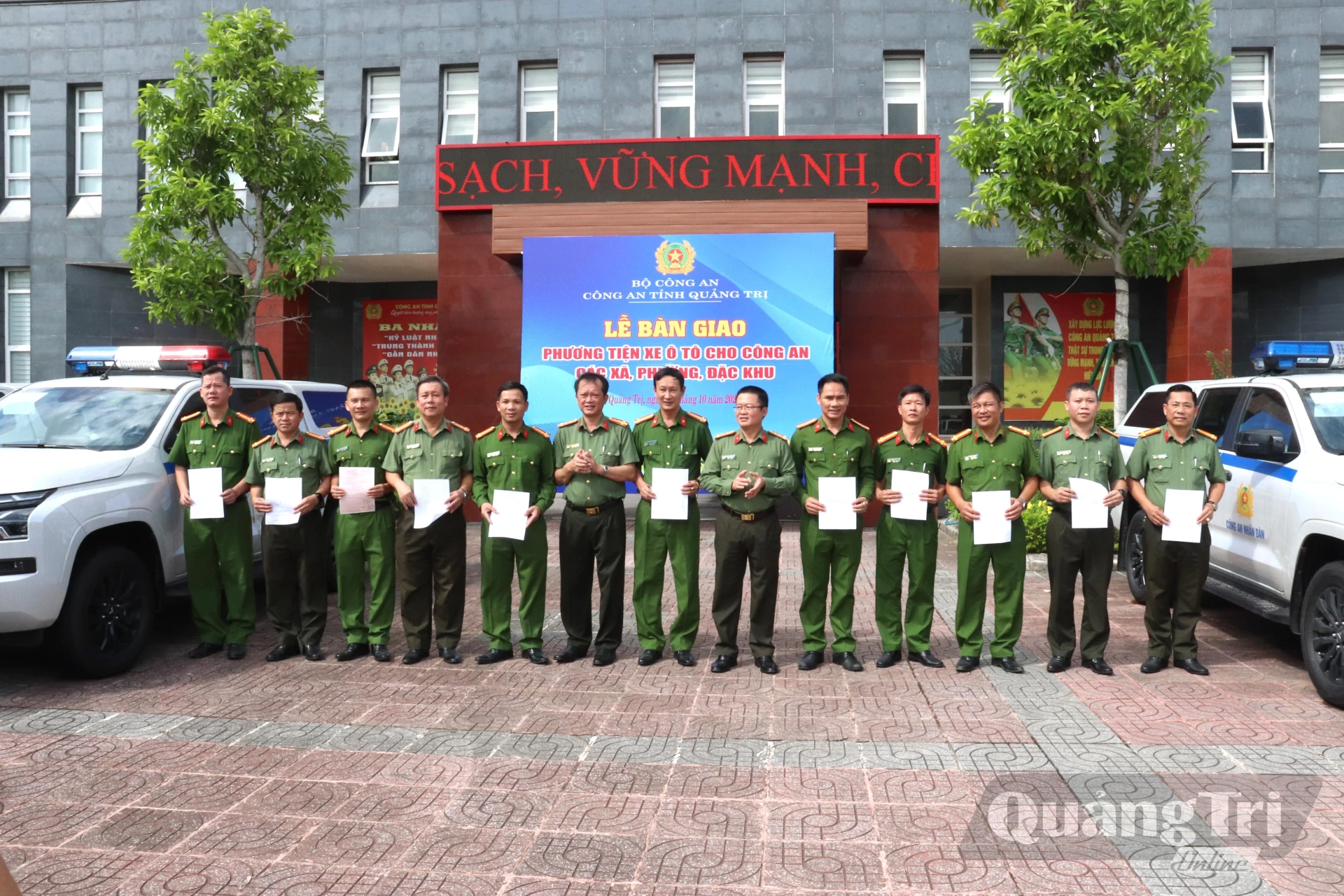 Việc bổ sung phương tiện giúp Công an cấp xã chủ động hơn trong thực hiện nhiệm vụ - Ảnh: LT