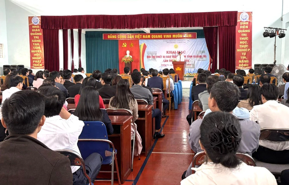 Quang cảnh hội thi - Ảnh: Hoàng Linh