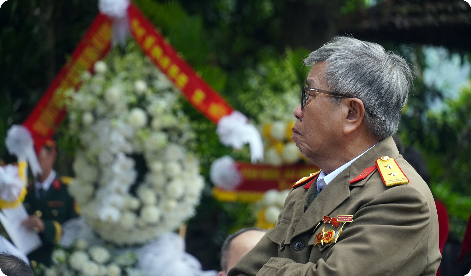 Ông Vũ Hữu Đại, một trong những đồng đội của 5 người lính pháo binh năm xưa.