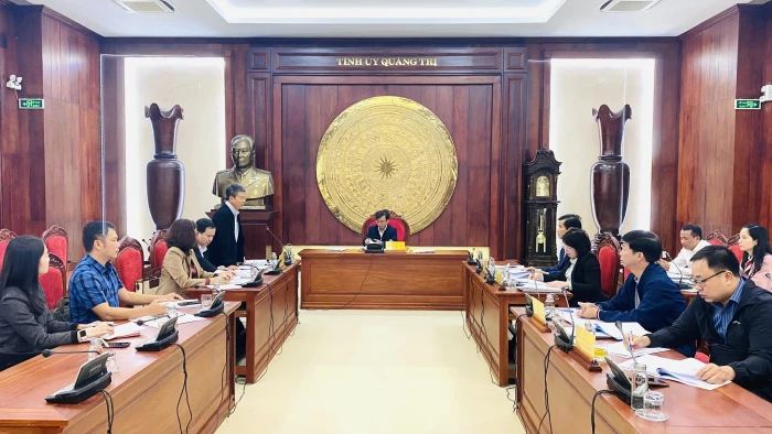 Thường trực Tỉnh ủy duyệt nội dung Đại hội Đại biểu Hội Nông dân tỉnh Quảng Trị lần thứ I