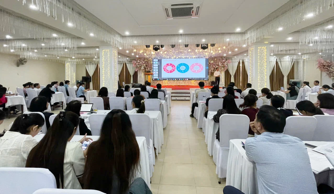 Quang cảnh buổi tập huấn - Ảnh: Tạ Hưng