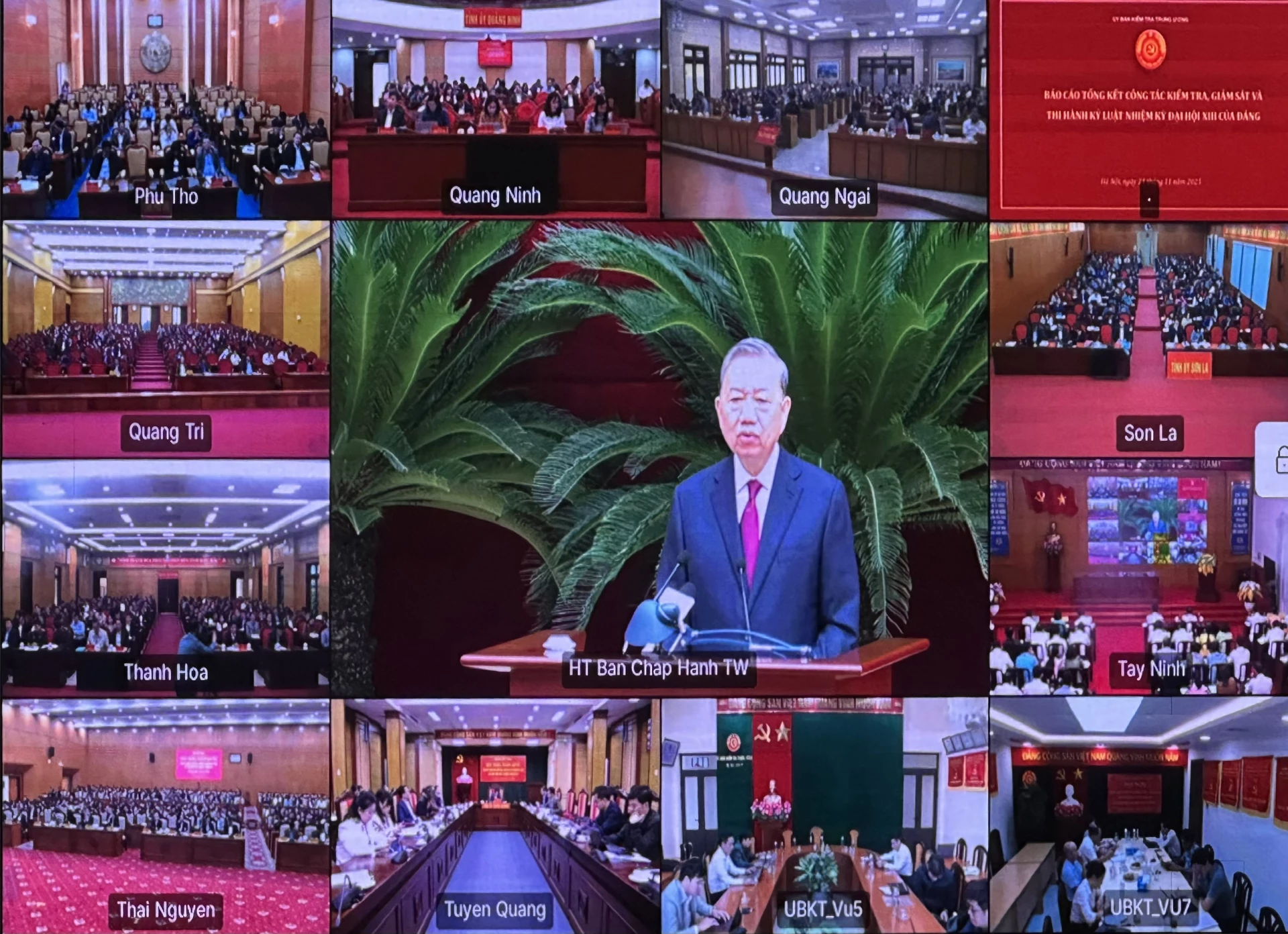 Tổng Bí thư Tô Lâm phát biểu chỉ đạo hội nghị - Ảnh: N.L