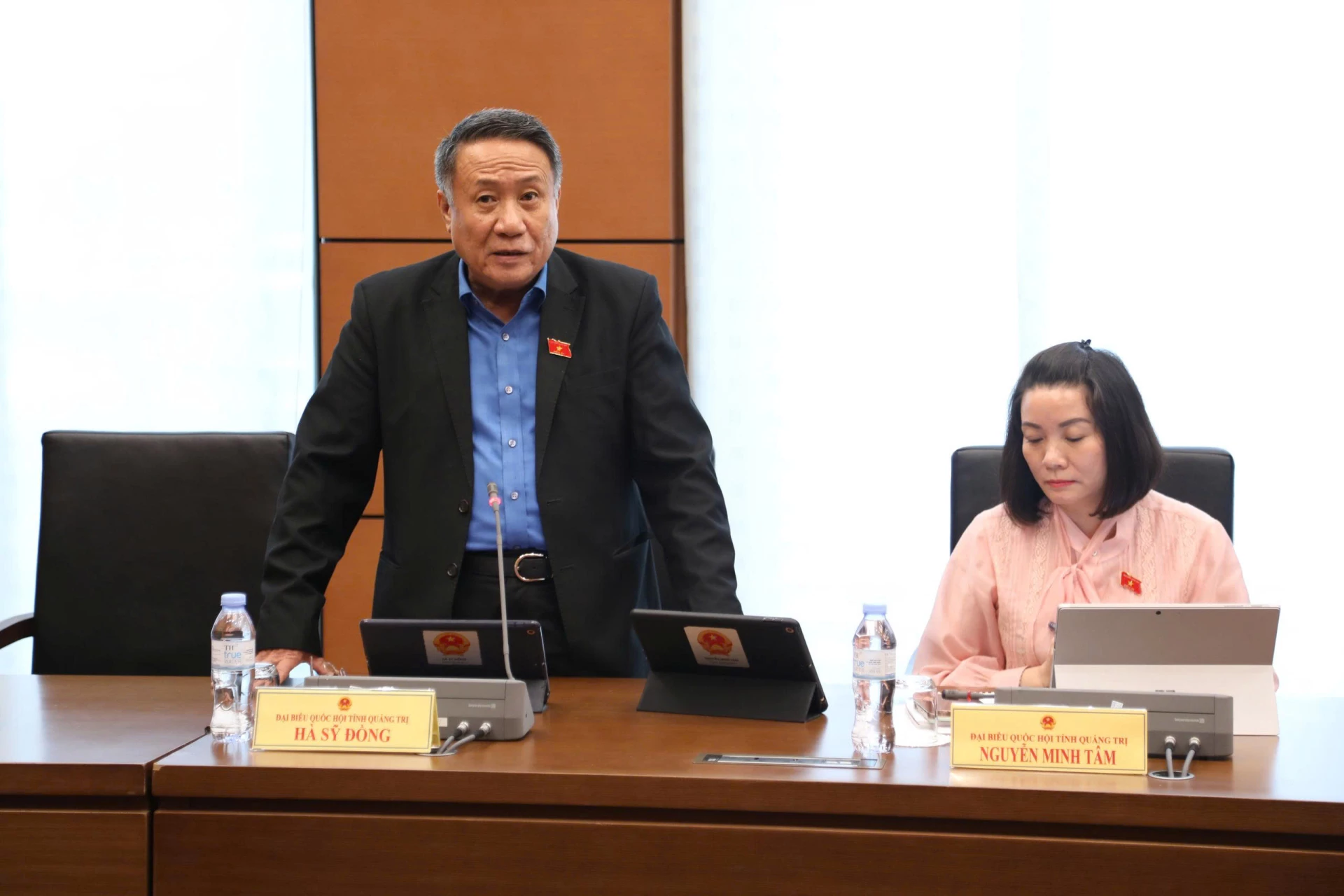 Đại biểu Hà Sỹ Đồng góp ý dự thảo Chương trình MTQG về chăm sóc sức khỏe, dân số và phát triển giai đoạn 2026–2035