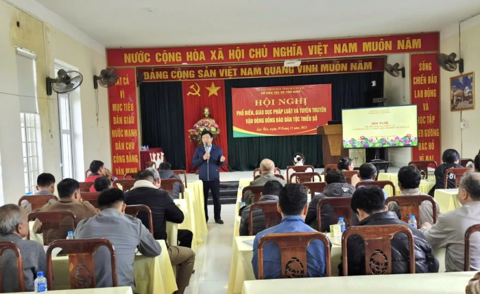 Hơn 200 học viên tham gia hội nghị tuyên truyền, phổ biến pháp luật