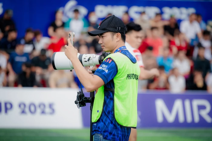 Gửi tình yêu thể thao vào nhiếp ảnh