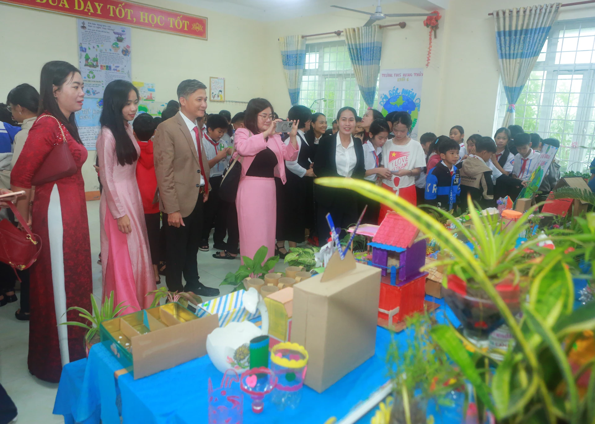 Ngày hội truyền thông là sân chơi giúp học sinh phát huy tính sáng tạo