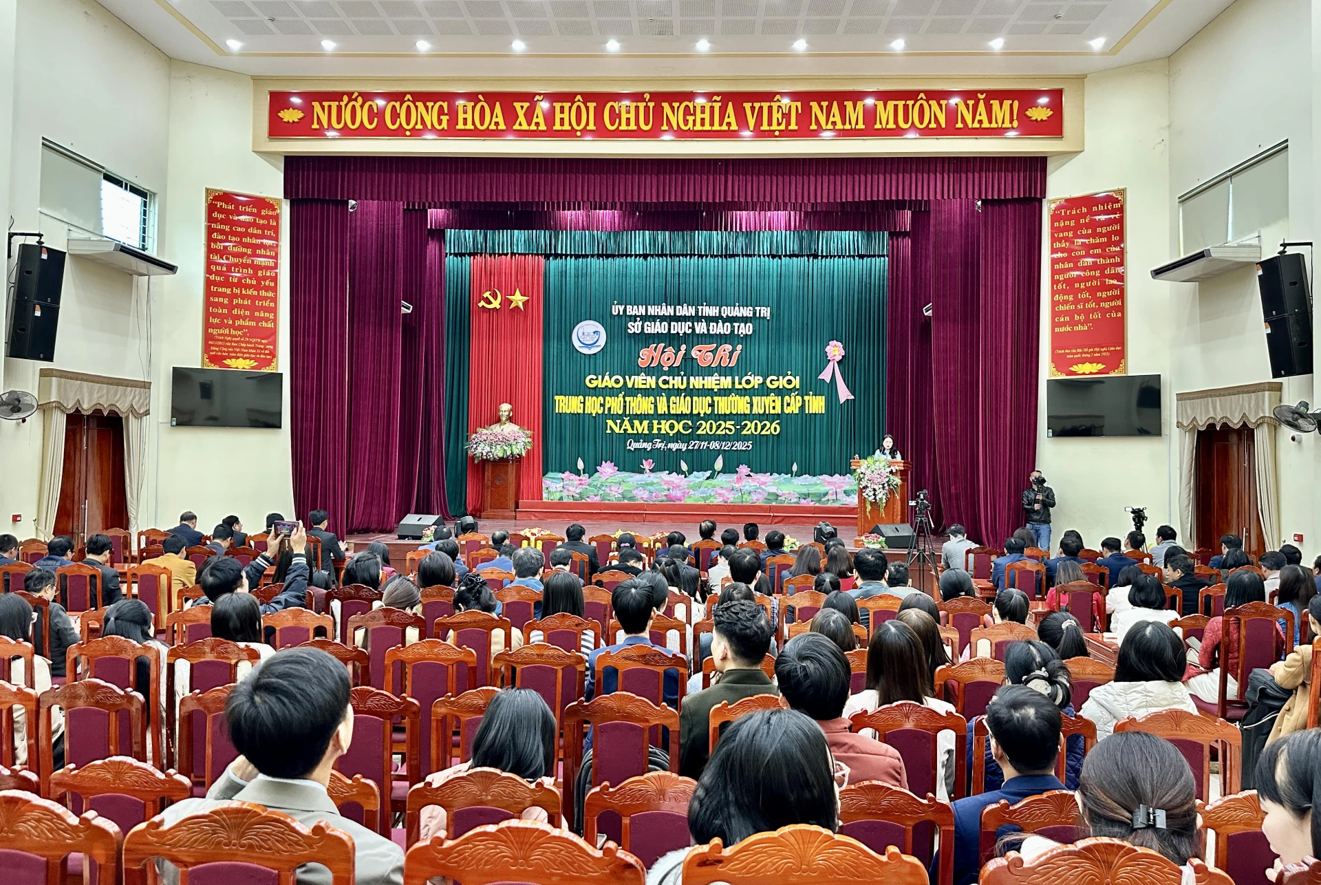 Quang cảnh hội thi - Ảnh M.D