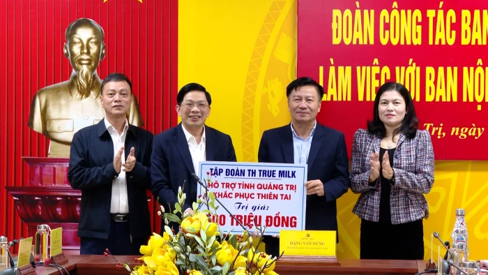 Đoàn công tác Ban Nội chính Trung ương làm việc với Ban Nội chính Tỉnh ủy Quảng Trị