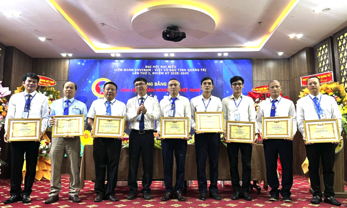 Đại hội Liên đoàn Vovinam-Việt Võ Đạo tỉnh Quảng Trị lần thứ I