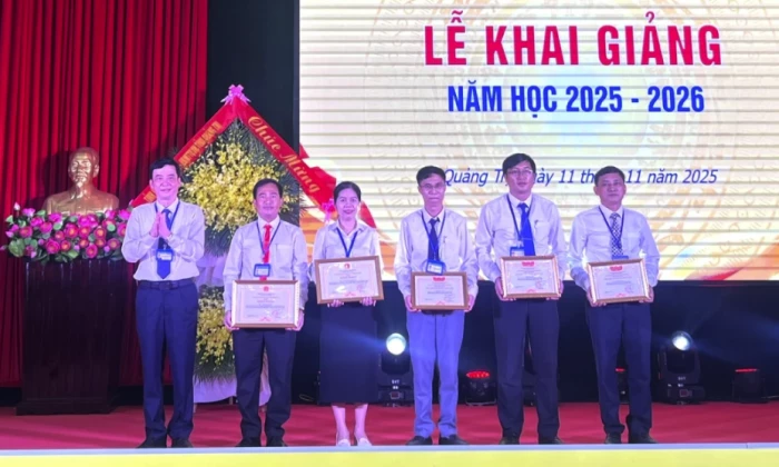 Trường cao đẳng Kỹ thuật Công-Nông nghiệp Quảng Trị: Khai giảng năm học 2025-2026