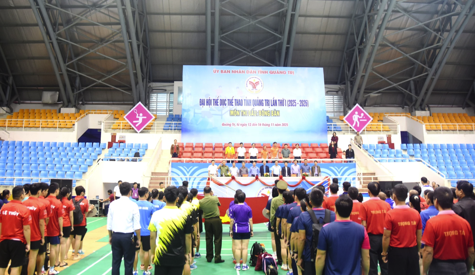 Quang cảnh lễ khai mạc - Ảnh: ĐV