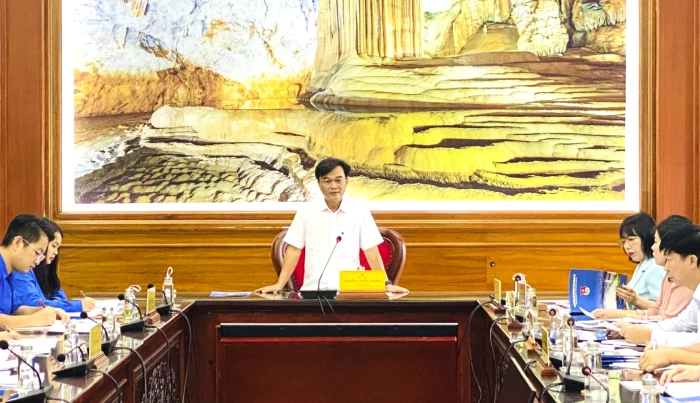 Thường trực Tỉnh ủy duyệt nội dung Đại hội Đoàn TNCS Hồ Chí Minh tỉnh Quảng Trị lần thứ I, nhiệm kỳ 2025-2030