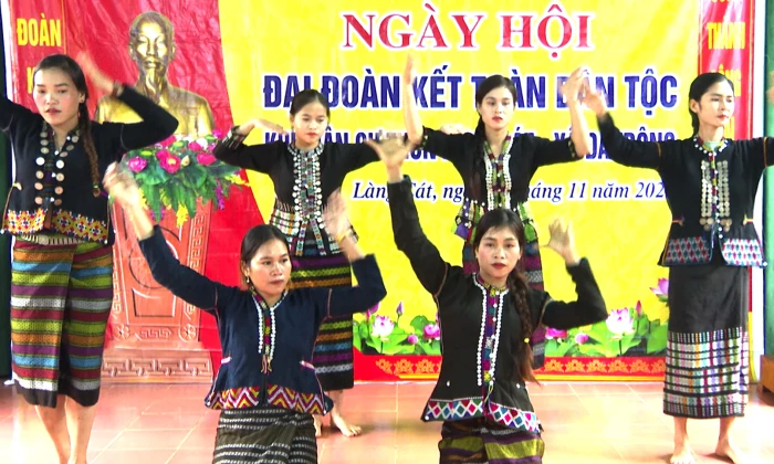 Ngày hội "Đại đoàn kết toàn dân tộc" khu dân cư Làng Cát