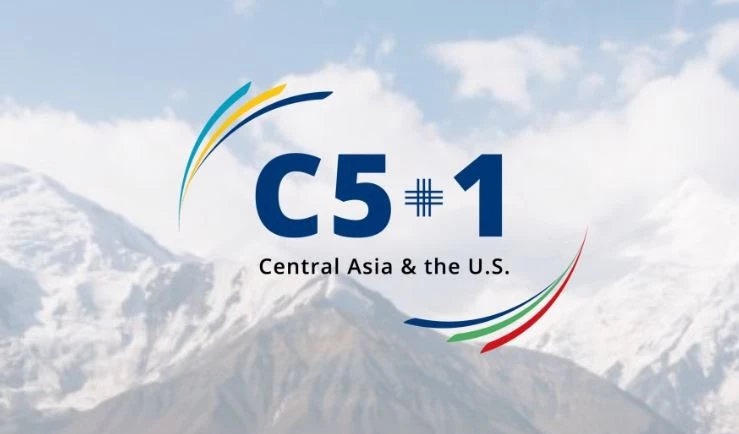 Hội nghị thượng đỉnh giữa Mỹ và 5 nước Trung Á - Kazakhstan, Uzbekistan, Kyrgyzstan, Tajikistan và Turkmenistan (C5+1) - diễn ra ngày 6/11 tại Washington. (Nguồn: State.gov)