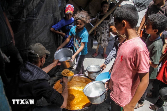 Đã có khoảng một triệu người dân Gaza nhận hàng cứu trợ kể từ sau lệnh ngừng bắn