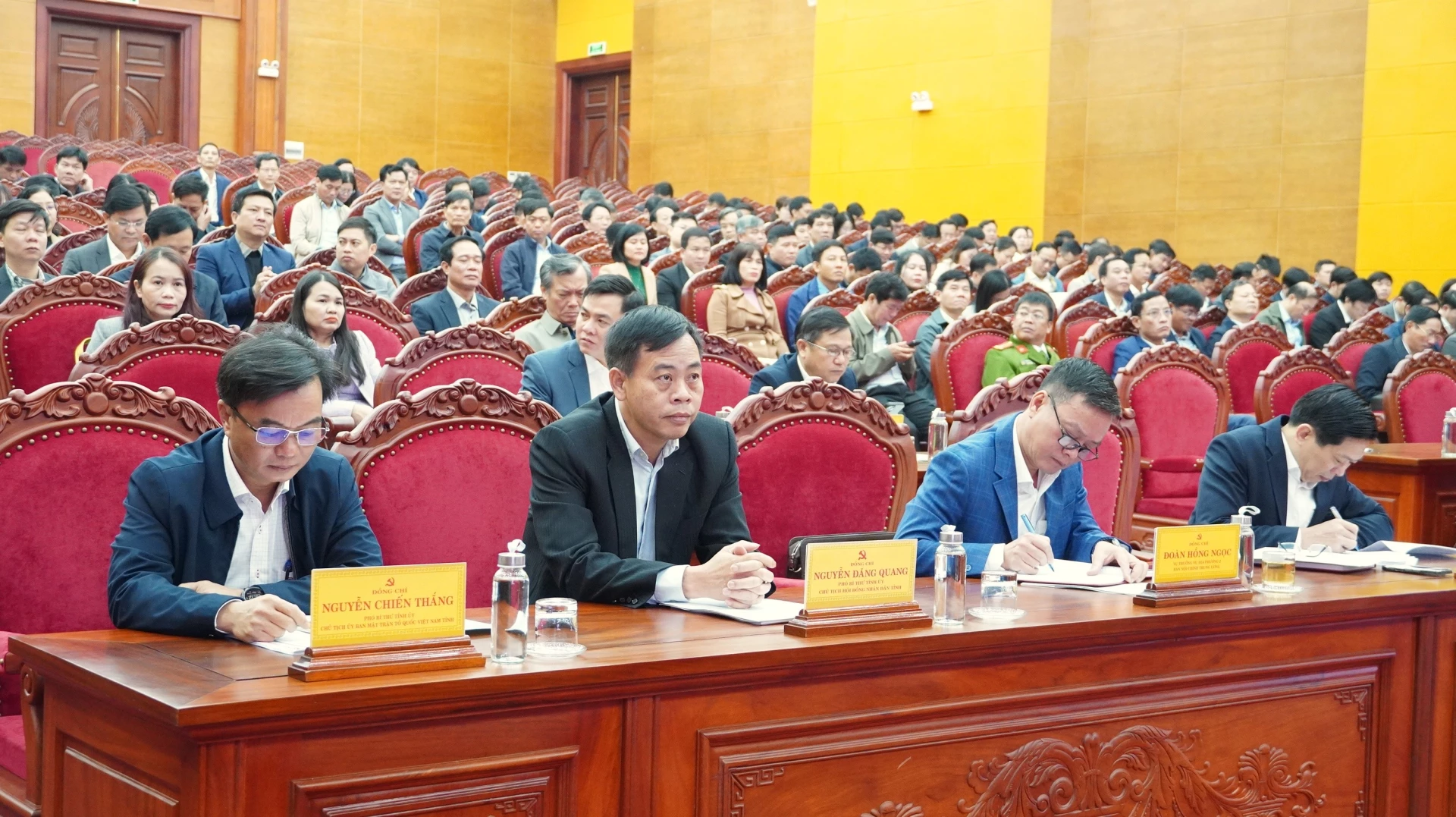 Đại biểu tham dự hội nghị - Ảnh: QV