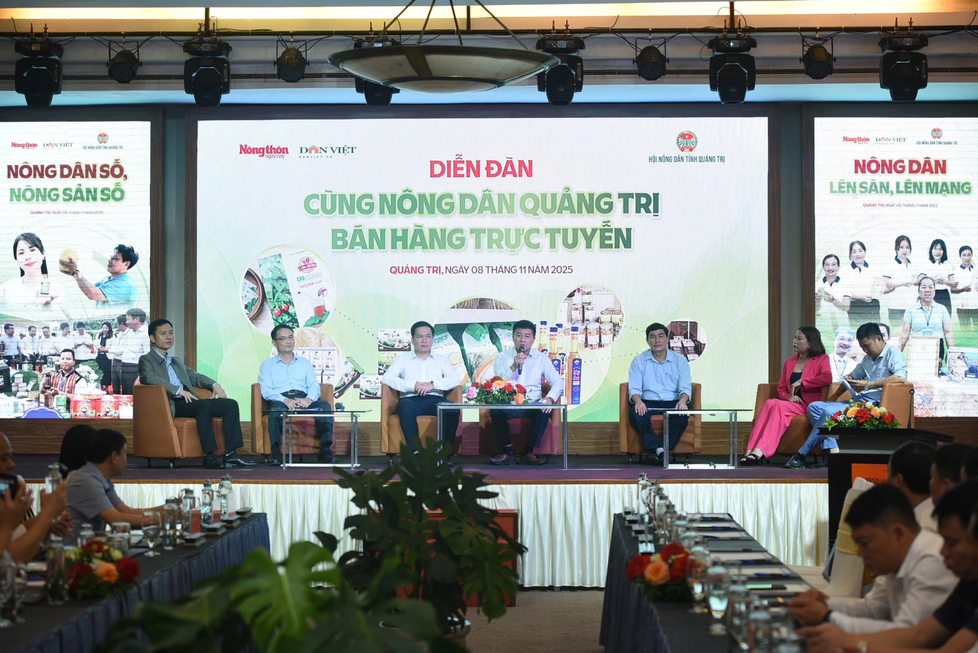 Diễn đàn Cùng nông dân Quảng Trị bán hàng trực tuyến