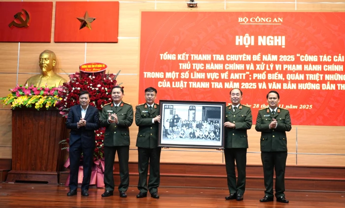 Bộ Công an tổng kết thanh tra chuyên đề và quán triệt Luật Thanh tra năm 2025