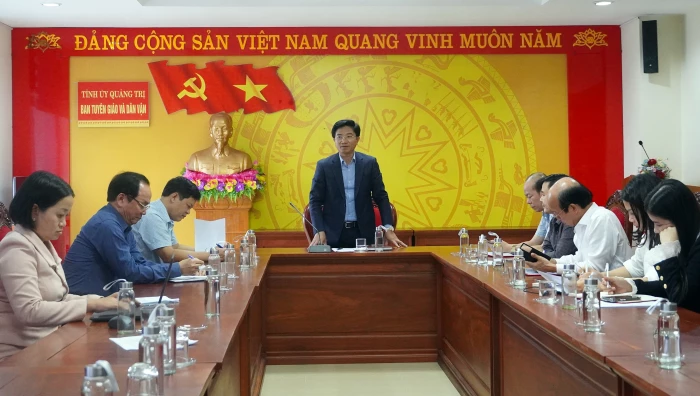 Thống nhất kết quả Giải báo chí về xây dựng Đảng tỉnh Quảng Trị năm 2025