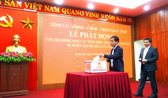 Nghĩa tình Quảng Trị hướng đến đồng bào miền Trung, Tây Nguyên