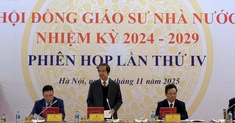 Hội đồng Giáo sư Nhà nước thông qua 900 ứng viên Giáo sư, Phó Giáo sư năm 2025. (Nguồn: Báo Chính phủ)