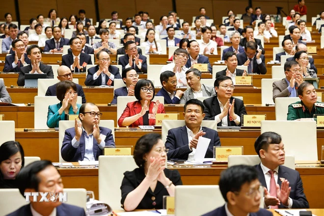 Các đại biểu dự hội nghị. (Ảnh: Doãn Tấn/TTXVN)