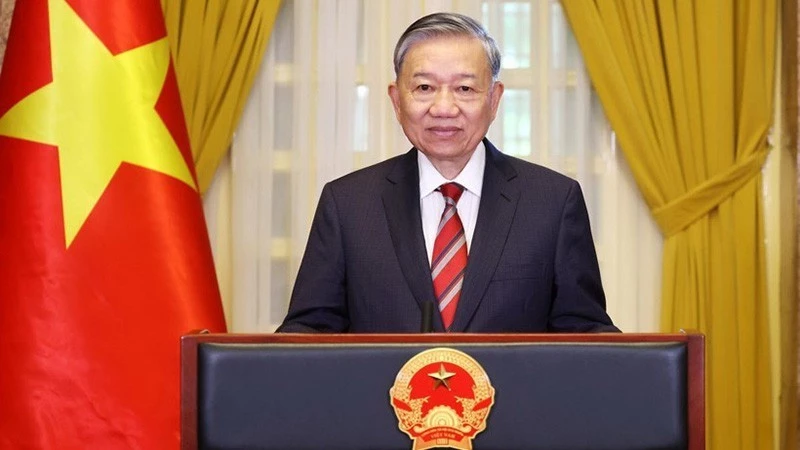 Tổng Bí thư Tô Lâm. (Ảnh: TTXVN)