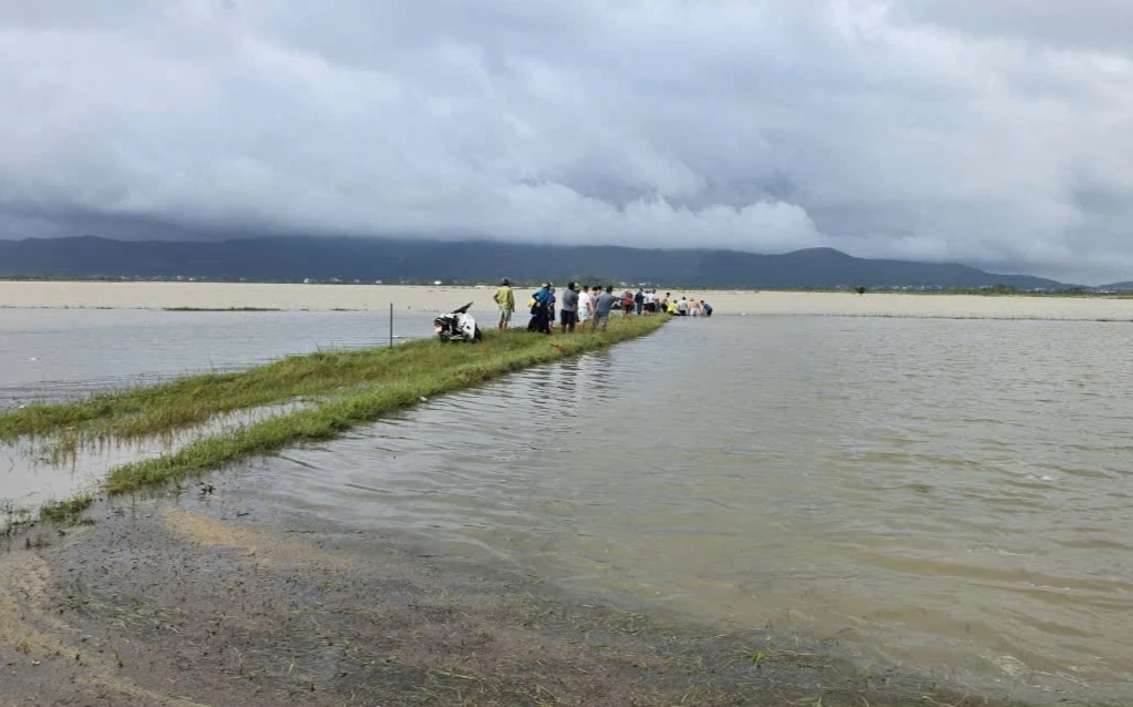 Khu vực nạn nhân mất tích - Ảnh: C.T.V