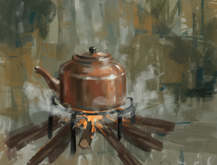 Sớm mai này, mẹ nhóm bếp lên chưa? (*)