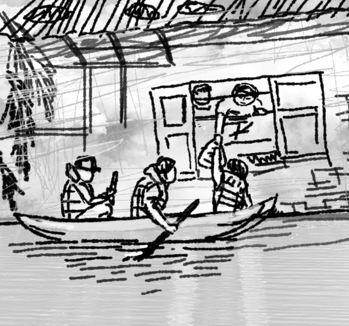 Những ngày chạy lụt