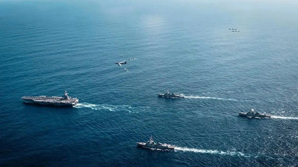 Bộ trưởng chiến tranh Mỹ thăm tàu sân bay đang đồn trú gần Venezuela