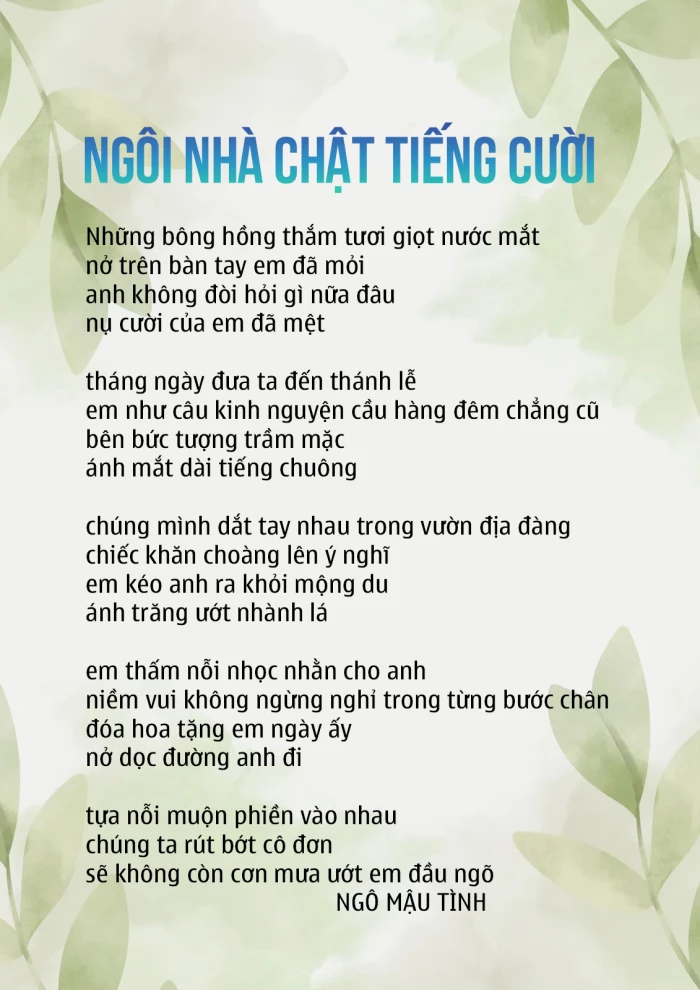 Ngôi nhà chật tiếng cười