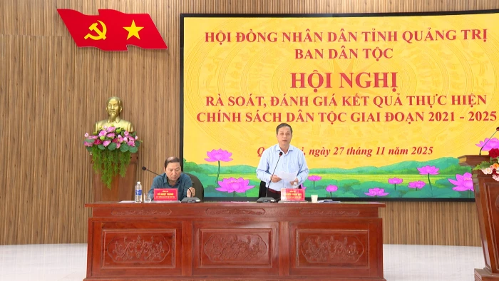 Hội nghị rà soát, đánh giá kết quả thực hiện chính sách dân tộc giai đoạn 2021-2025