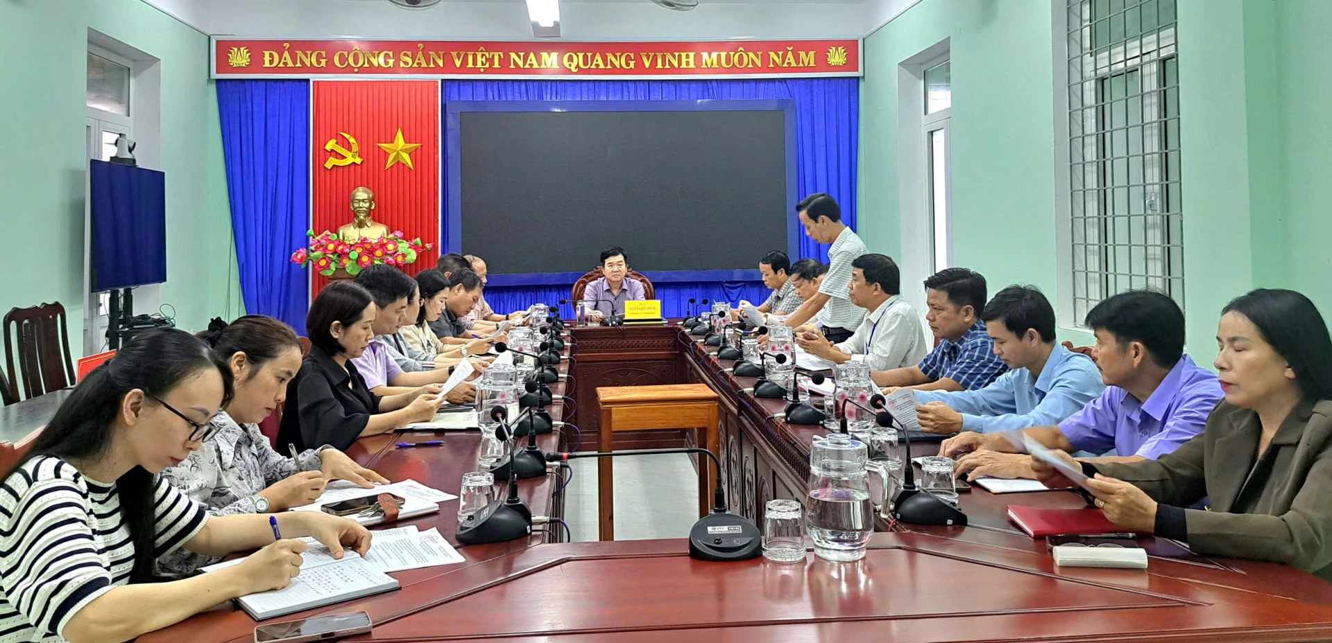 Quang cảnh hội nghị. Ảnh: H.Tr.