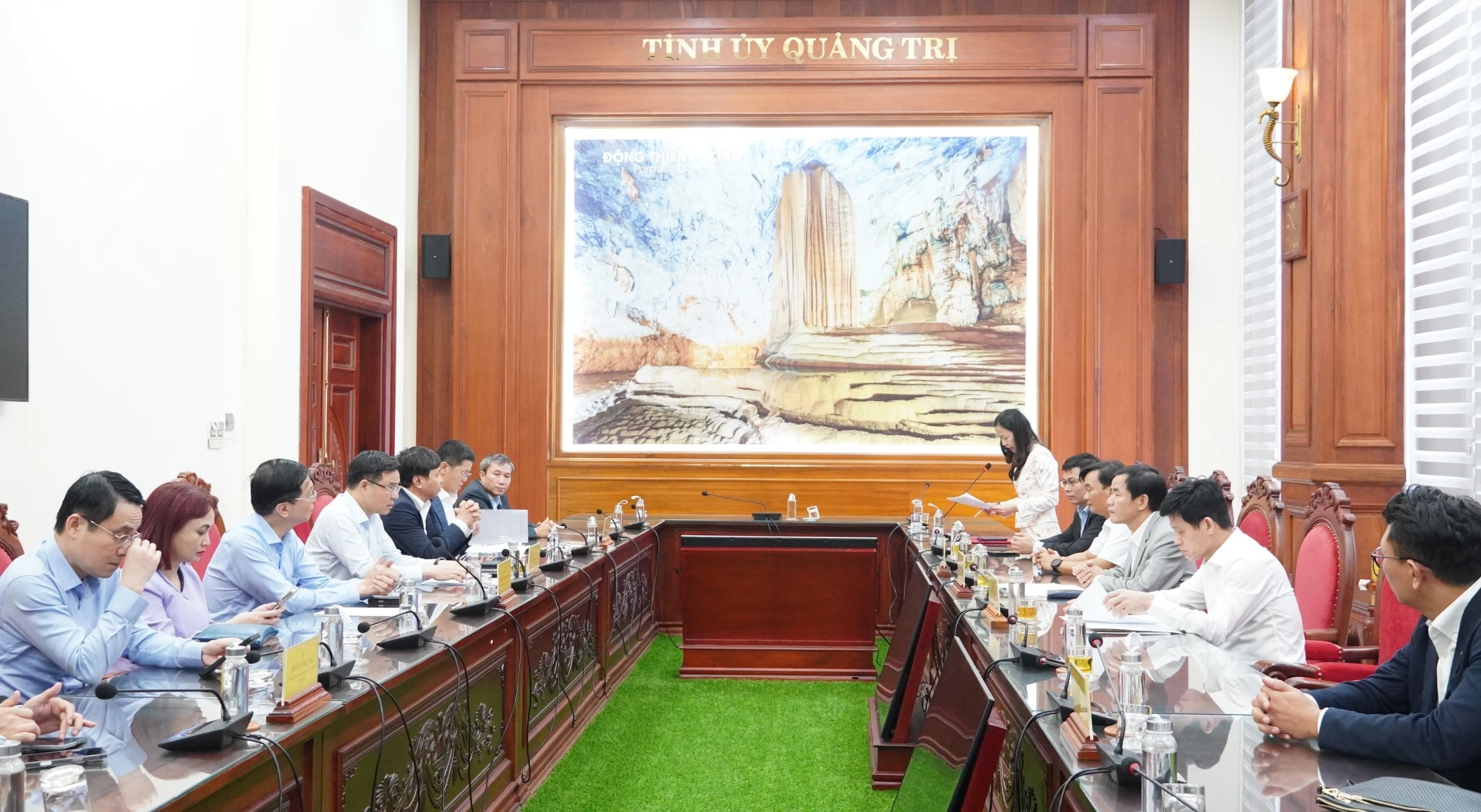 Quang cảnh buổi lễ - Ảnh: QV