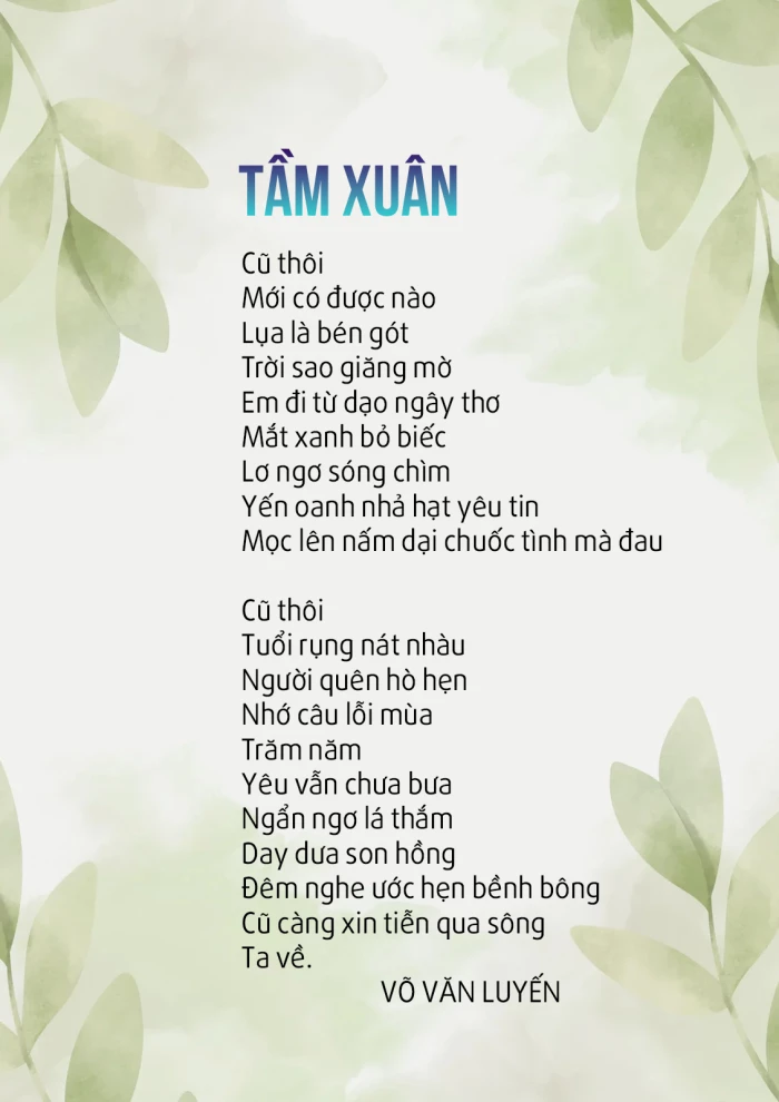 Tầm xuân